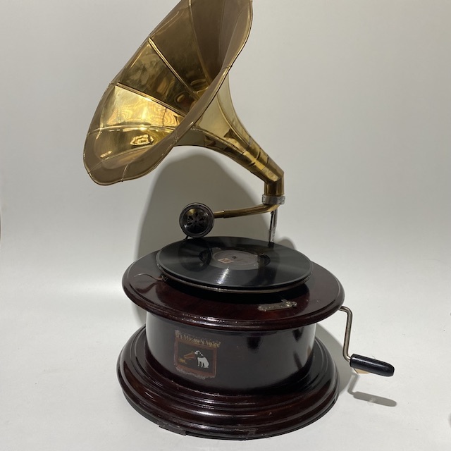 RECORD PLAYER or GRAMOPHONE, His Masters's Voice